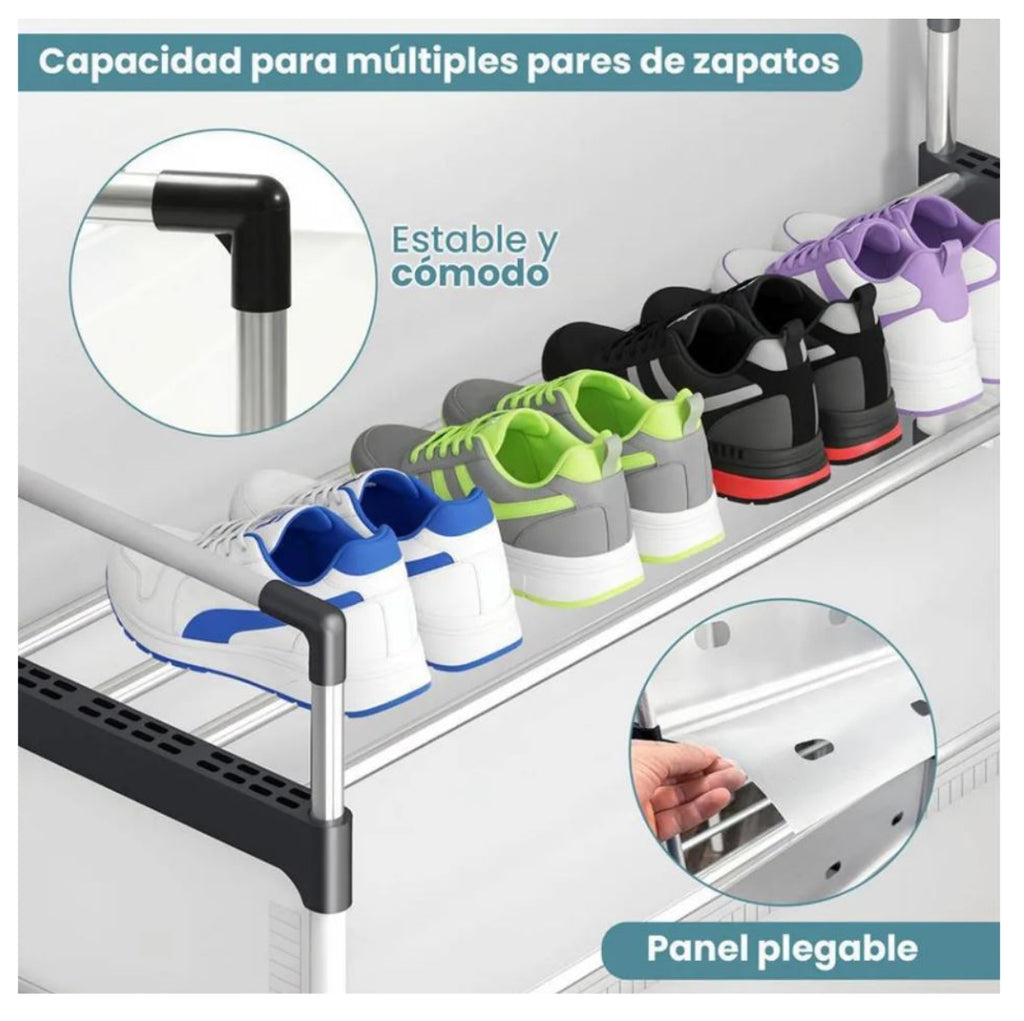 Zapatero Organizador Tapa Acrilica 5 pis